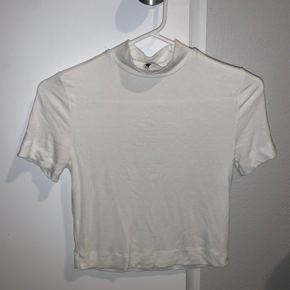 White Crop Top